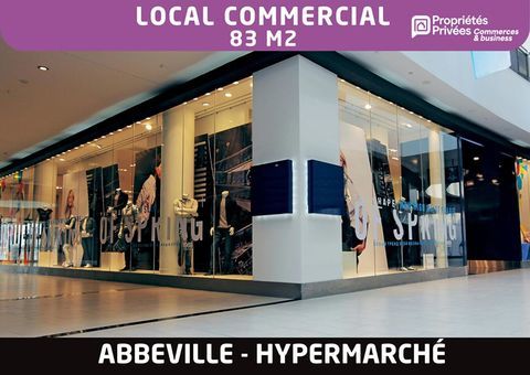 Local commercial 83 m2 - Hypermarch&eacute; Abbeville 1800 80100 Abbeville