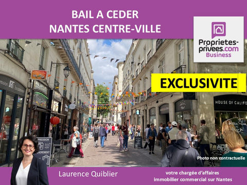 44000 NANTES EXCLUSIVITE - BAIL A CEDER, LOCAL COMMERCIAL 83 m² 79546 44000 Nantes