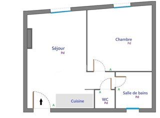  Appartement � vendre 2 pi�ces 31 m�