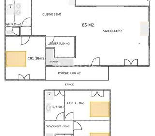  Maison � vendre 4 pi�ces 134 m�