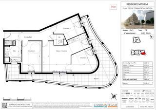  Appartement � vendre 4 pi�ces 72 m�