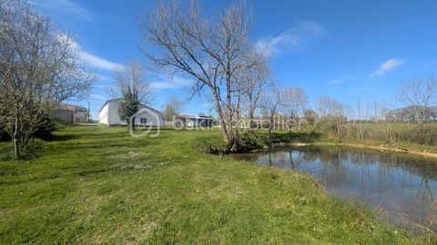   Long�re en pierres  de PLAIN-PIED, avec d�pendances � 3 hectares � Id�ale grande famille, exploitation agricole, artisan, projet Maison - 10 pi�ce(s) - 265 m�