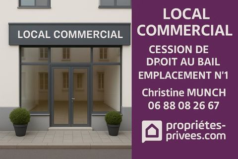 DROIT AU BAIL LOCAL COMMERCIAL - EMPLACEMENT N&deg;1 - COEUR D'ERMONT - 64M2 / 104M2 / 168M2 178000 95120 Ermont
