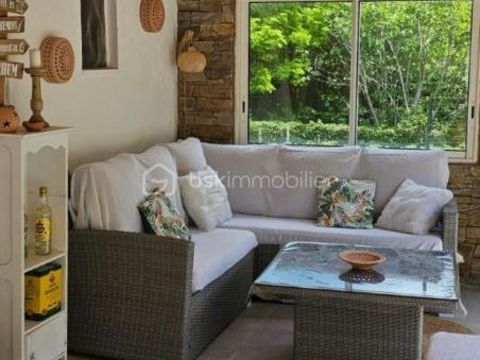   Maison individuelle meubl�e pr�te � vivre avec SPA � 10 min Digne-Les-Bains Maison - 2 pi�ce(s) - 37 m�