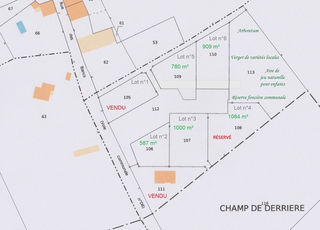  Terrain � vendre 909 m�