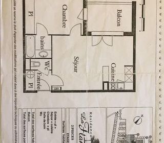  Appartement � louer 2 pi�ces 45 m�