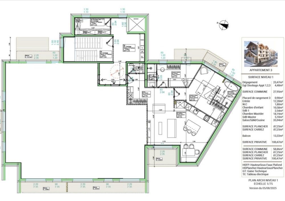 � vendre  Appartement Brian�on (05100)