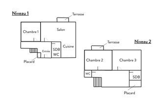  Appartement � vendre 4 pi�ces 92 m�