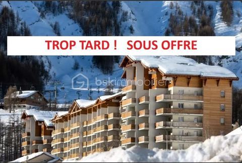   LA FOUX D'ALLOS : APPARTEMENT 2 PI�CES + PLACE DE PARKING INTERIEURE Appartement - 2 pi�ce(s) - 26 m�