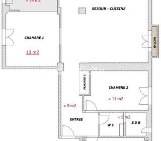  Appartement � vendre 4 pi�ces 113 m�