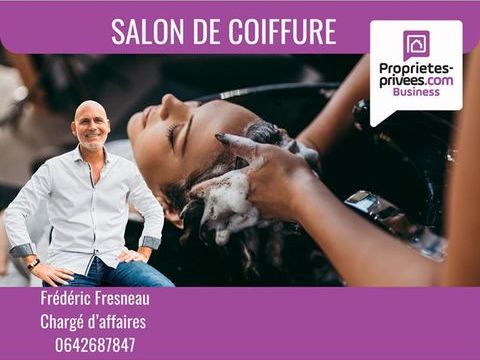 56400 AURAY - Fonds de commerce Salon de Coiffure  55 m&sup2;, bel emplacement 45000 56400 Auray