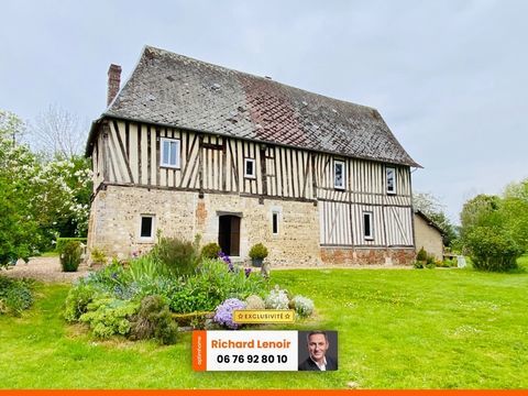   Magnifique Manoir Normand 17 �me inscrit � l'inventaire suppl�mentaire des monuments historiques Propri�t�/ch�teau - 7 pi�ce(s) - 200 m�