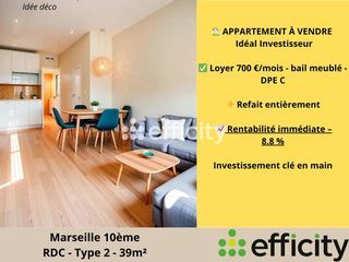  Appartement � vendre 2 pi�ces 39 m�