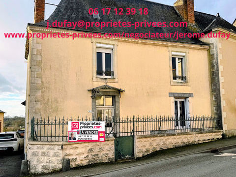   Maison de bourg � Villiers-Charlemagne 53170 en mayenne 53 Maison - 5 pi�ce(s) - 115 m�