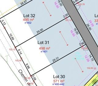  Terrain � vendre 498 m�