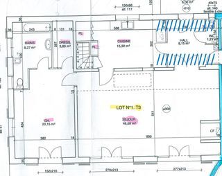  Appartement � vendre 3 pi�ces 160 m�