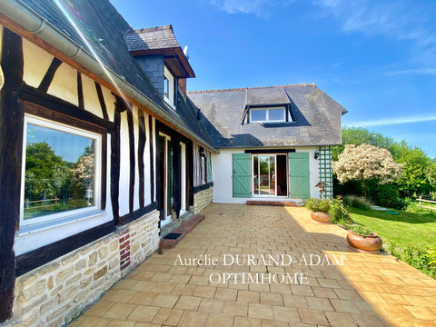   Maison de charme avec vue exceptionnelle sur les bocages normands - 3 Chambres - Petite D�pendance et Garage Maison - 5 pi�ce(s) - 120 m�