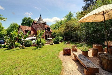   � Collonges La Rouge (19) : Moulin historique du 17� avec g�te ind�pendant - Rentabilit� & charme en Corr�ze ! EXCLUSIVITE Maison - 8 pi�ce(s) - 160 m�