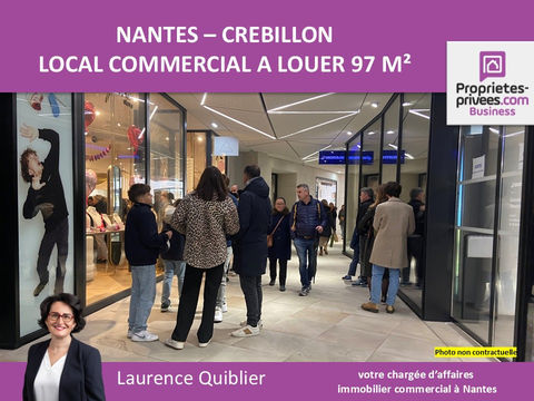 NANTES Centreville - LOCAL COMMERCIAL 97 m&sup2;  A LOUER 2829 44000 Nantes