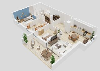  Appartement � vendre 4 pi�ces 90 m�