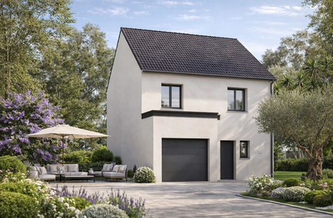   MAISON INDIVIDUELLE 93,82 m� � SAVIGNY LE TEMPLE Maison - 4 pi�ce(s) - 94 m�