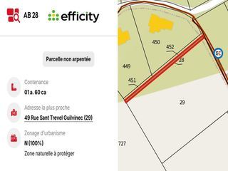  Terrain � vendre 4395 m�