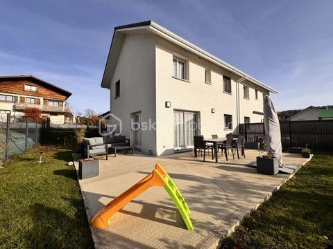   Maison mitoyenne � 10 min Sillingy � 90 m� � 4 chambres � Terrain 300 m� Maison - 5 pi�ce(s) - 90 m�