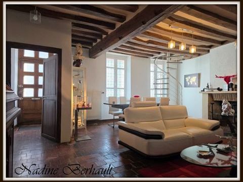   Maison � vendre 6 pi�ces maison de ville r�nov�e est au centre ville - Asch�res-le-March�- D�coupe - r�nov�e-garage-artisan Maison - 6 pi�ce(s) - 180 m�
