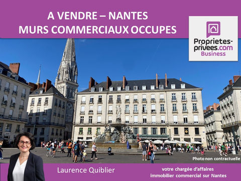 44000 NANTES - MURS COMMERCIAUX OCCUPES, GRANDE VITRINE 385876 44000 Nantes