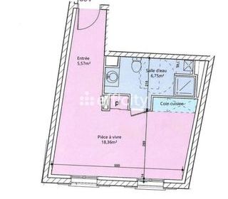  Appartement � vendre 1 pi�ce 31 m�