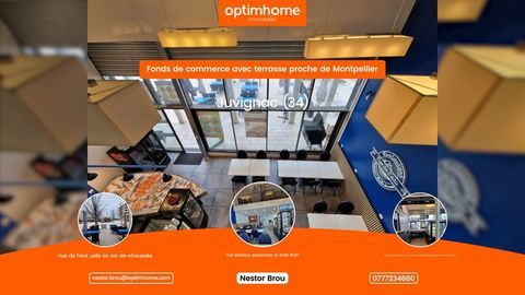 Fonds de commerce avec terrasse &agrave; vendre � Juvignac (34) 89000 34990 Juvignac