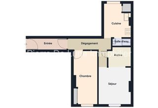  Appartement � vendre 2 pi�ces 45 m�