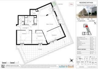  Appartement � vendre 4 pi�ces 72 m�