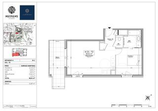  Appartement � vendre 2 pi�ces 48 m�