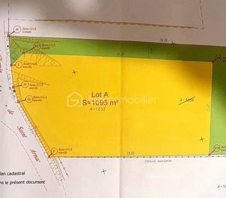  Terrain � vendre 1095 m�