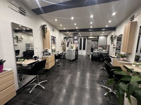 Salon de coiffure cl&eacute; en main � Emplacement n&deg;1 � Nemours centre 34000 77140 Nemours