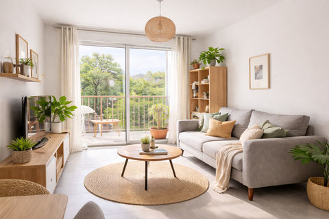   Un doux refuge en bord de mer : T3 cocooning � quelques pas des plages. VALRAS PLAGE (34) Appartement - 3 pi�ce(s) - 67 m�