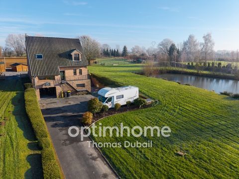   Pavillon individuel rare � Le Favril - Plus d'un hectare de terrain avec �tang et box pour chevaux Maison - 8 pi�ce(s) - 190 m�