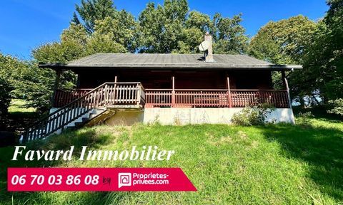   Maison 5 chambres Terrain de  4 500 m� et Prairie de 8 800m�    Treignac AFFIEUX Chalet - 7 pi�ce(s) - 100 m�