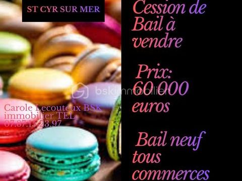 Saint-Cyr � Local Commercial cession de Bail &agrave; Saisir 35000 83270 Saint cyr sur mer