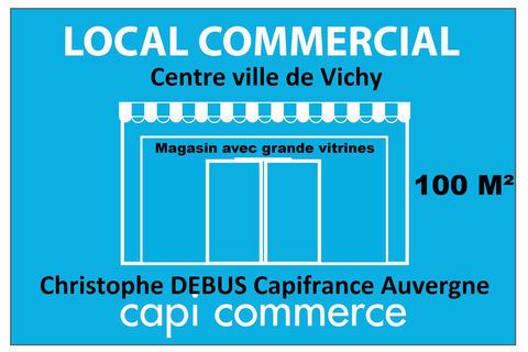&Agrave; louer : Boutique de prestige au c�ur du centre-villle et historique de Vichy (03200) 336000 03200 Vichy