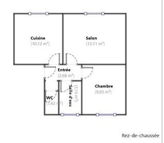  Appartement � vendre 2 pi�ces 40 m�