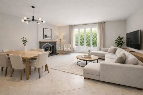   Maison PLAIN-PIED 100 m2 - 3 chambres - garage - terrain 655 m2 Maison - 5 pi�ce(s) - 100 m�