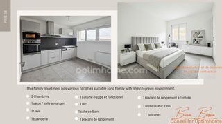  Appartement � vendre 3 pi�ces 65 m�