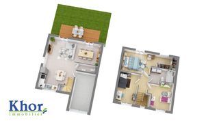  Maison � vendre 4 pi�ces 90 m�