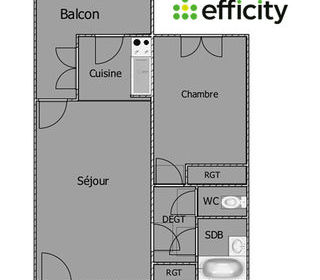  Appartement � vendre 2 pi�ces 50 m�