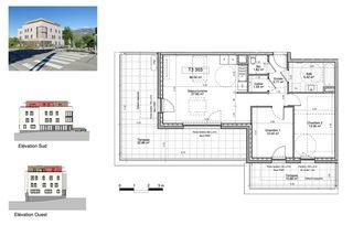  Appartement � vendre 3 pi�ces 66 m�