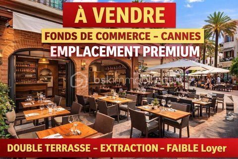 FONDS DE COMMERCE � CANNES F&Eacute;LIX FAURE � EMPLACEMENT N&deg;1 � DOUBLE TERRASSE 280800 06400 Cannes