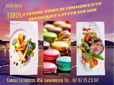 Fonds de commerce &agrave; vendre � Saint-Cyr-sur-Mer ? ? Prix : 390 000 � 390000 83270 Saint cyr sur mer
