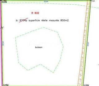  Terrain � vendre 850 m�